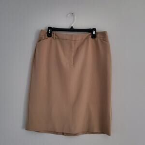 East 5th Tan Pencil Skirt With Pockets 14